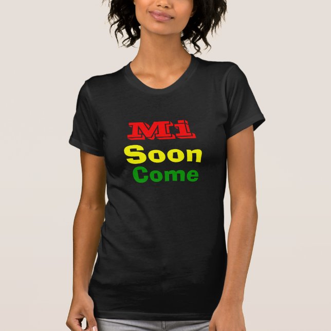 Mi soon come jamaica tröja (Framsida)
