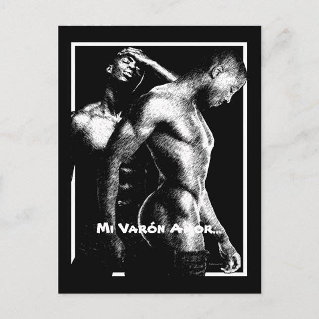 Mi Varón Kärlek.. Vykort (Framsida)