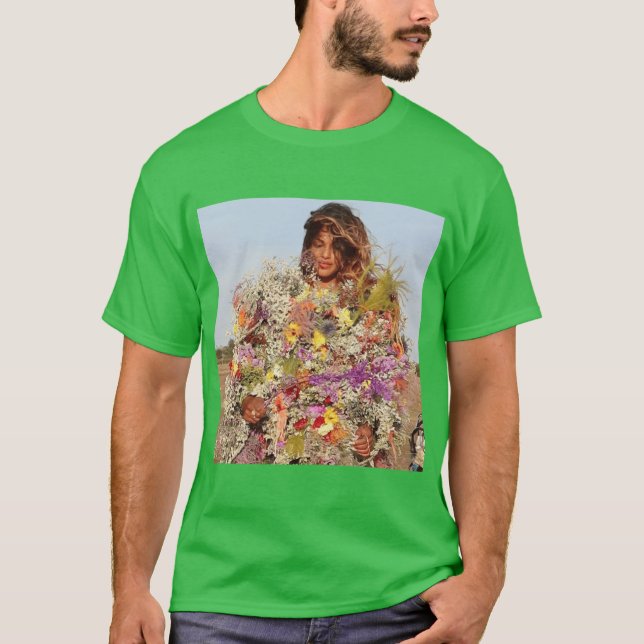 MIA Blommor vintage T Shirt (Framsida)