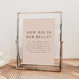 MIA Boho Earth Tone Cream är hur stor hon är. Poster