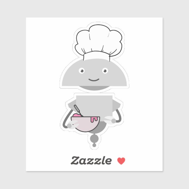 Mia chef 2 klistermärken (Ark)