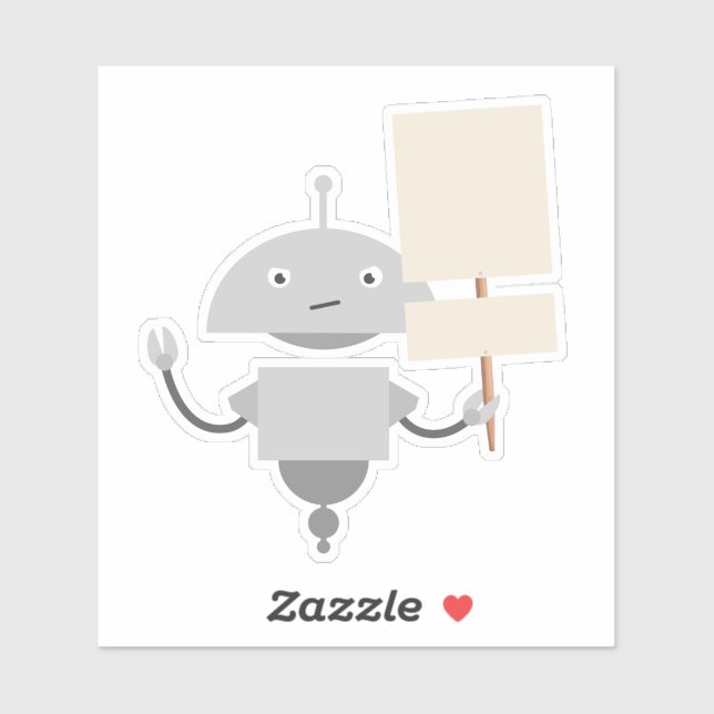 Mia demonstror klistermärken (Ark)