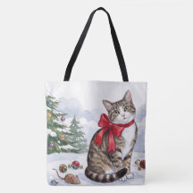 Mia den festliga katten med höstdekor