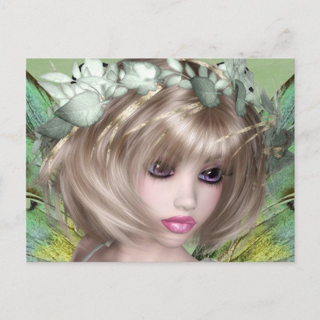 Mia Fairy Postcard Vykort (Framsida)