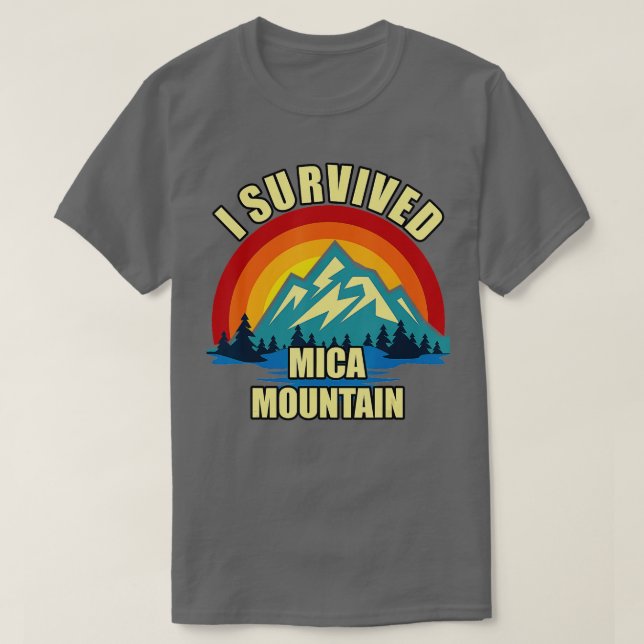 Mia Mountain Hiking Mountian klättring T Shirt (Design framsida)