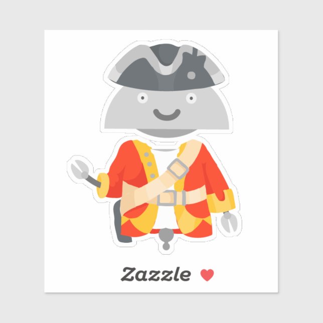 Mia pirat klistermärken (Ark)