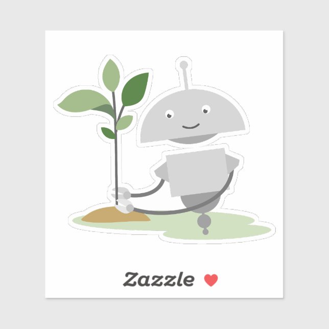 Mia-plantering träd klistermärken (Ark)