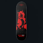 Mia Red Mini Skateboard Bräda 18,5 Cm<br><div class="desc">Designed by Japanese artist</div>