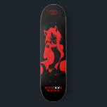 Mia Red Mini Skateboard Bräda 18,5 Cm<br><div class="desc">Designed by Japanese artist</div>