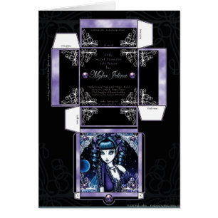 "Mia" Secret Treasure Box-kort Hälsningskort