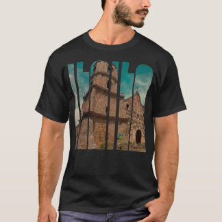 Miagao Church Iloilo Artwork T Shirt