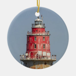 Miah Maull Shoal fyr Julgransprydnad Keramik