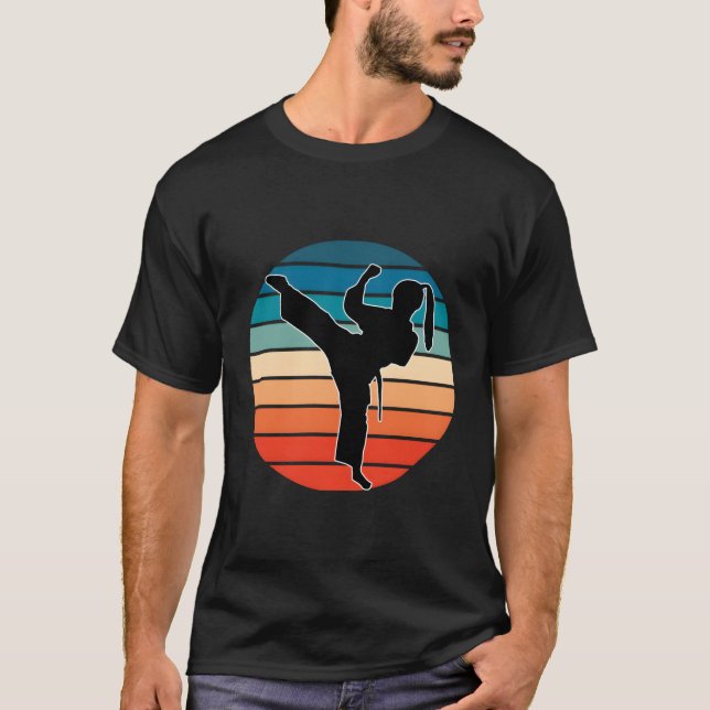 Mial Karate Kickboxing T Shirt (Framsida)