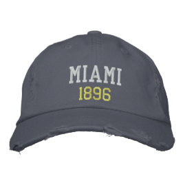 MIAMI 1896 BRODERAD KEPS