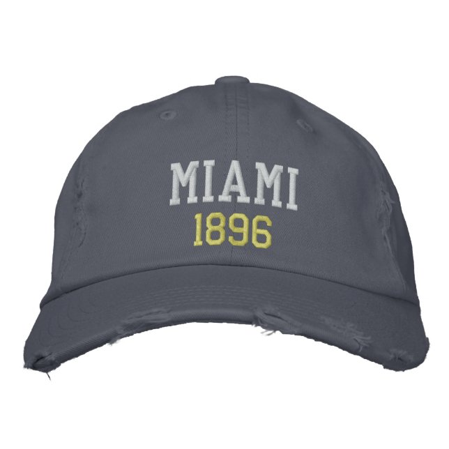 MIAMI 1896 BRODERAD KEPS (Framsida)