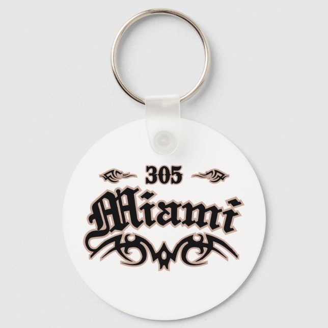 Miami 305 nyckelring (Framsida)