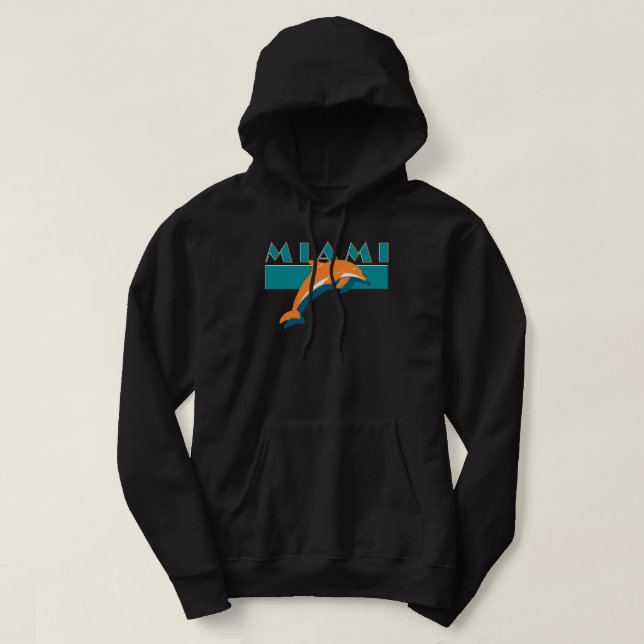 MIAMI 80'S HOODIE (Design framsida)