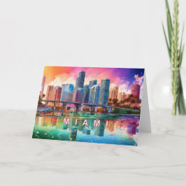 Miami Abstrakt Konst Kort