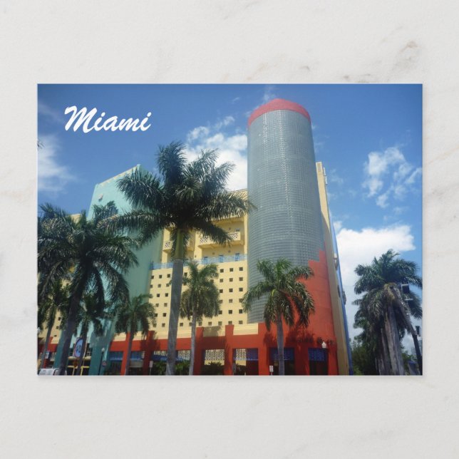 miami art deco vykort (Framsida)