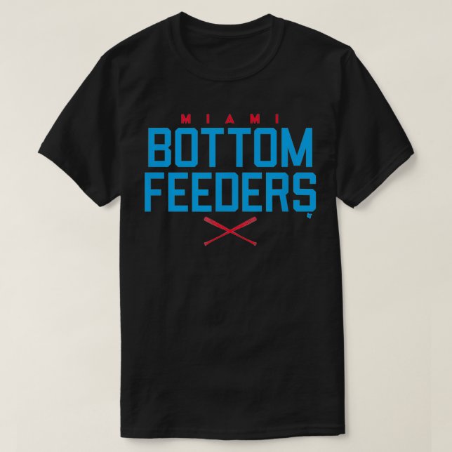Miami Baseball Grund Feeders T Shirt (Design framsida)
