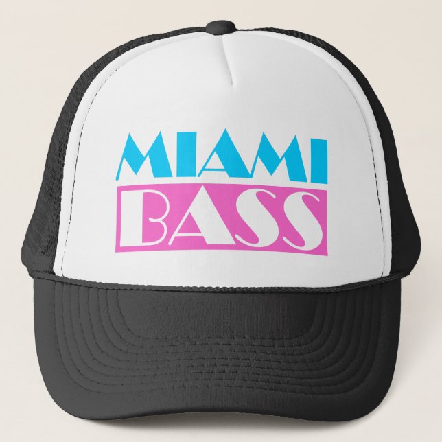 Miami Bass Retro 80s Keps (Framsida)