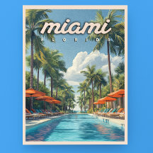 Miami Bassäng Vintage