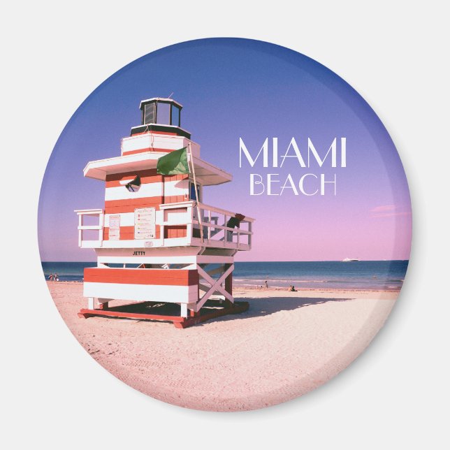 Miami Beach #01 Magnet (Framsidan)