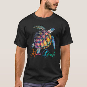 Miami Beach 2023 Florida Sea Turtles 2023 Vacation T Shirt