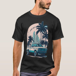 MIAMI beach Cars 6 T Shirt
