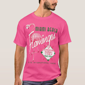 Miami Beach Flamingos T Shirt
