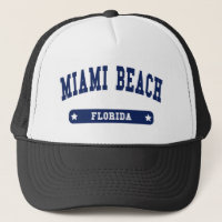 Miami Beach Florida College Stil T-skjortor