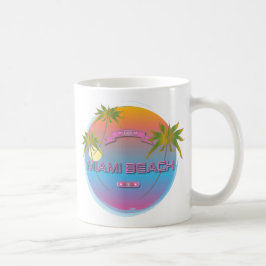 Miami Beach Florida Est. 1870 Kaffemugg
