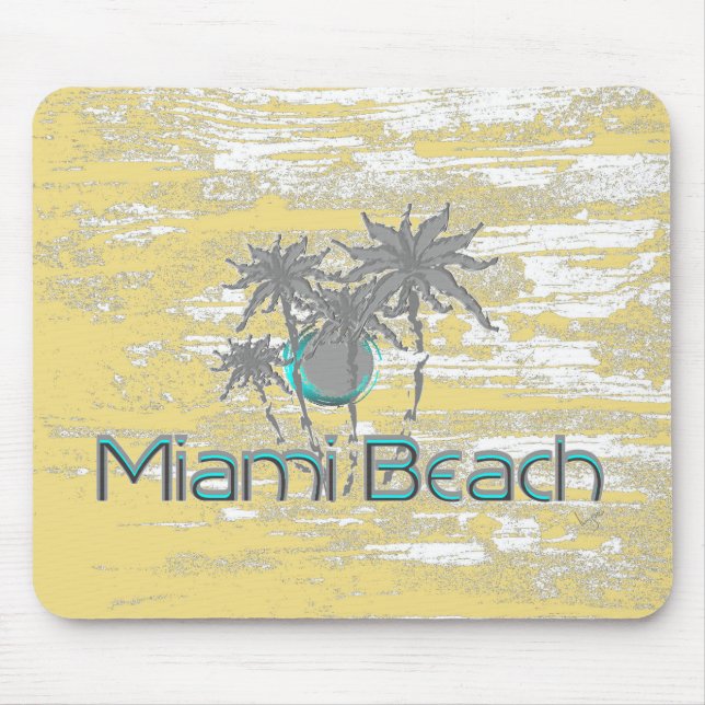 Miami-Beach, Florida, Handflatan, Grunge Coola Musmatta (Framsidan)