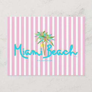 Miami Beach, Florida I Kärlek You Vykort
