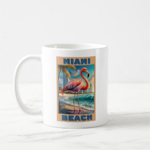 Miami Beach Florida Kaffemugg