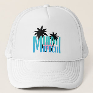 Miami Beach, Florida Logotyp Handflatan Coola Just Keps