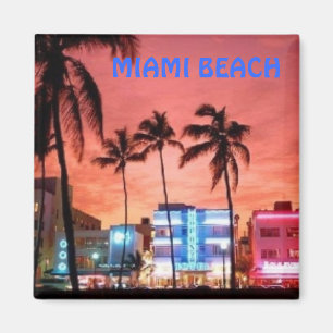 Miami Beach Florida Magnet
