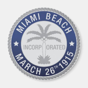 Miami Beach, Florida Magnet