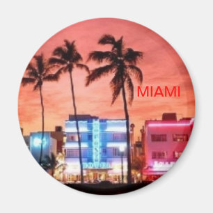Miami Beach Florida Magnet