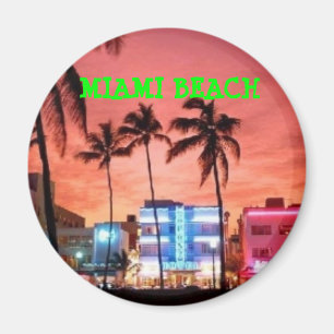 Miami Beach Florida Magnet
