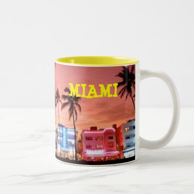 MIAMI BEACH FLORIDA MUGG (Höger)