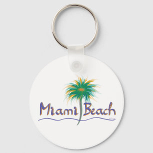 Miami Beach Florida Nyckelring