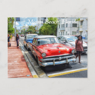 Miami Beach Florida Postcard Vykort
