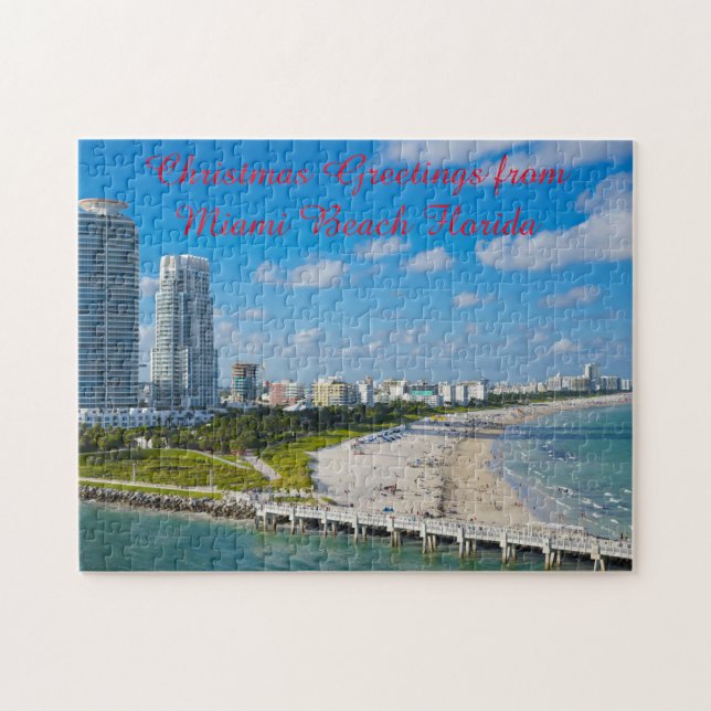 Miami Beach Florida Pussel (Horisontell)