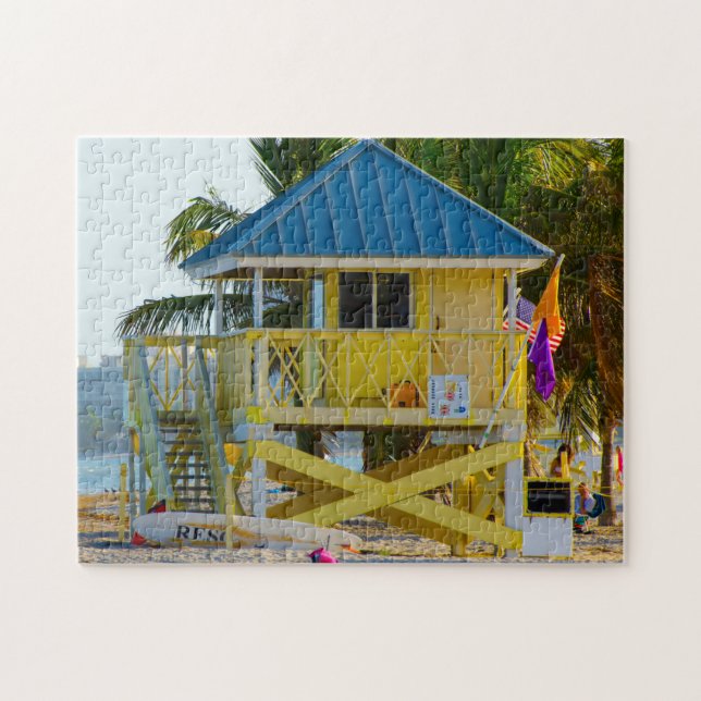 Miami Beach Florida Pussel (Horisontell)