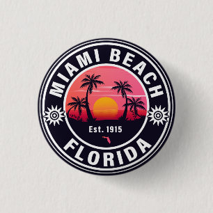 Miami Beach Florida Retro Sunset Souvenirs 60 Knapp