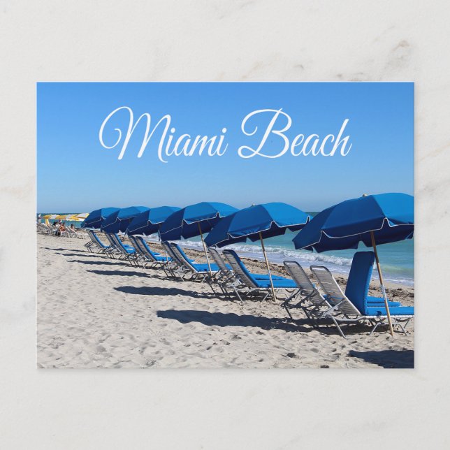Miami Beach Florida - USA Vykort (Framsida)