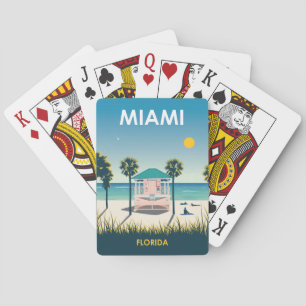 Miami Beach Florida Vintage resor Casinokort