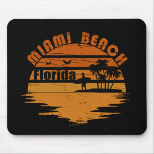 Miami Beach Florida vintage sunset Musmatta