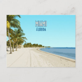 Miami Beach Florida Vintage Vykort